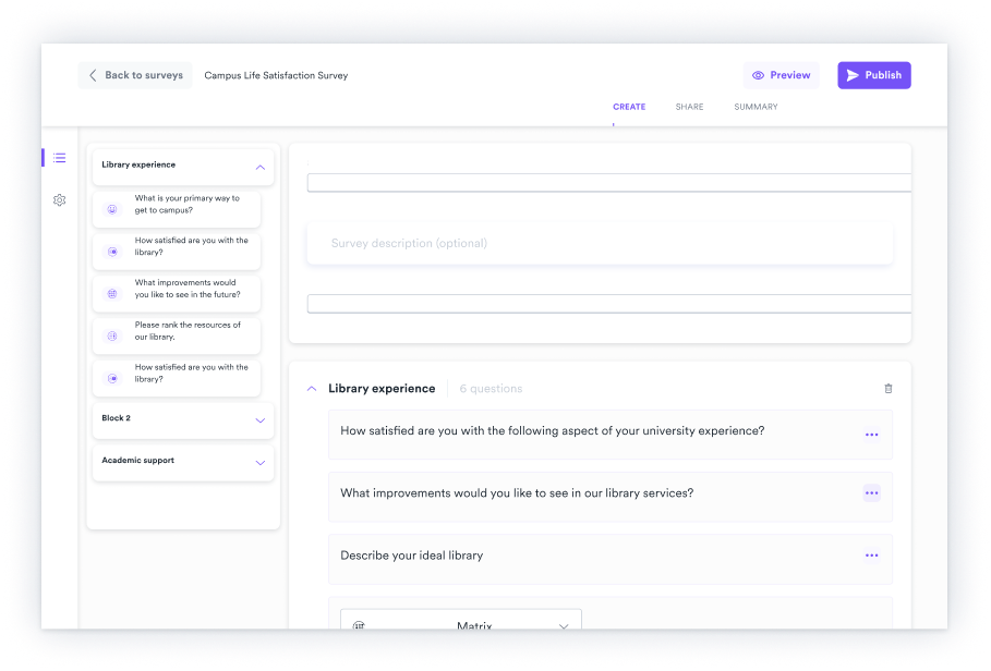 Surveys